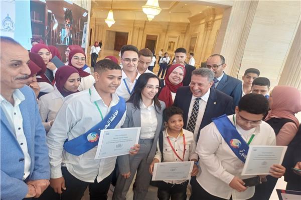 تكريم الطلاب الفائزين في برامج أكاديمية سيسكو بمحافظة البحيرة