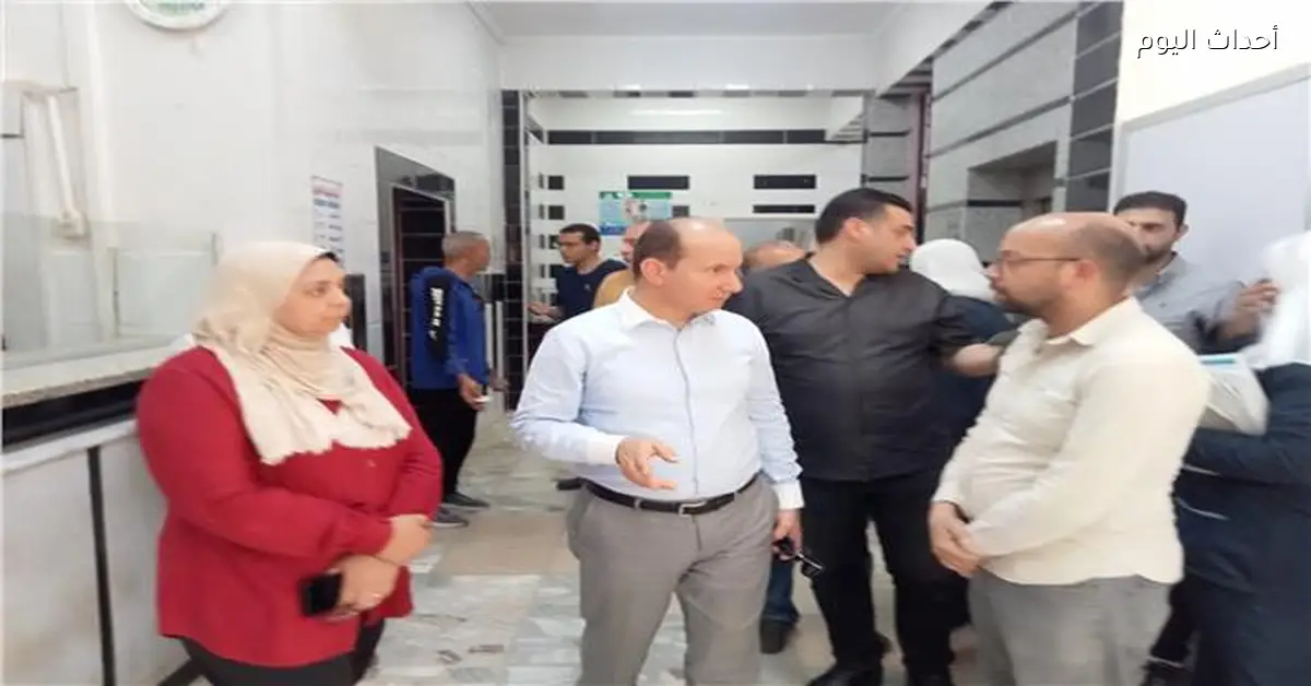 جولة ميدانية لوكيل صحة الدقهلية في ميت غمر لتحسين الخدمات الصحية