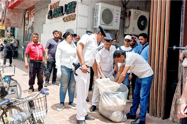 حملات مكبرة لإزالة الإشغالات تعيد الانضباط بشوارع المنصورة
