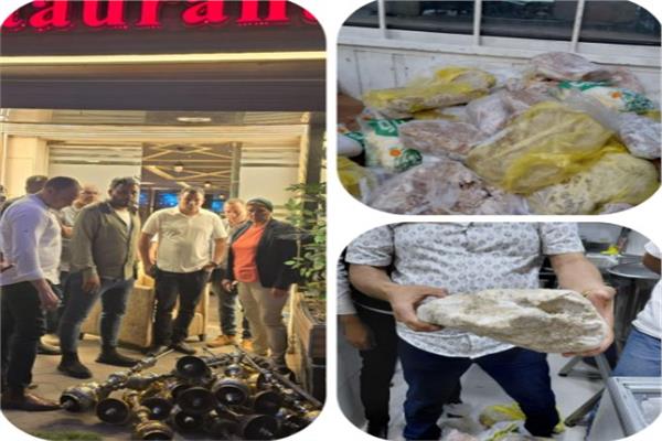 حملة على المحال السياحية في الطالبية بالجيزة