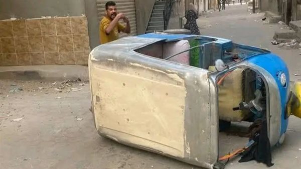 ضبط سائق توكتوك بعد خلاف مع راكب حول الأجرة