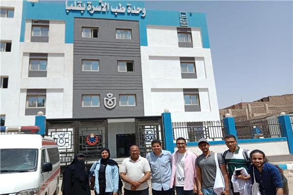 قافلة طبية شاملة في قرية قلبا بمركز ملوى في محافظة المنيا