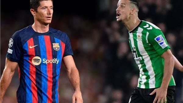 مباراة برشلونة وريال بيتيس: موعد البث المباشر في الدوري الإسباني