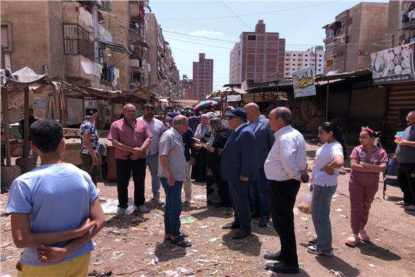 محافظ الدقهلية يتفقد مجمع المدارس في منطقة الجلاء بالمنصورة