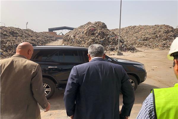 محافظ الدقهلية يزور مصنع تدوير المخلفات في سندوب