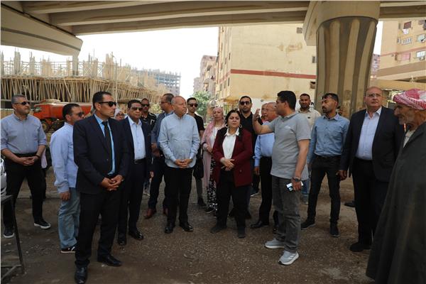 محافظ القاهرة يزور مشروع تطوير وإعادة تسكين مدينة الأمل