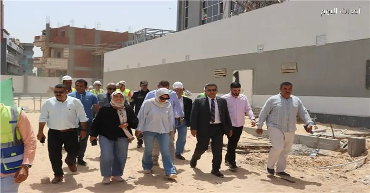 محافظ القليوبية يتفقد مشروعات حياة كريمة في شبين القناطر