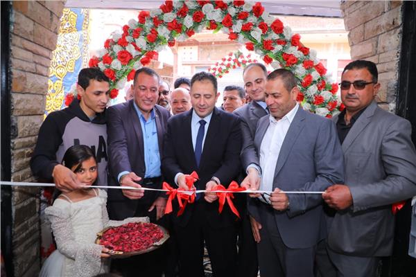 محافظ دمياط يفتتح مركز شباب أم الرضا بعد تطويره