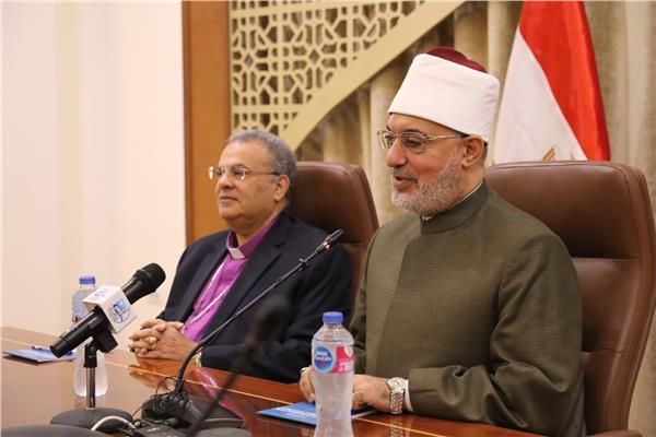 مفتي الجمهورية يستقبل رئيس الطائفة الإنجيلية لتهنئته بعيد الأضحى