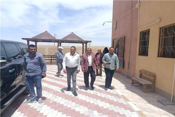 نائب محافظ شمال سيناء يزور مشروعات خدمية وتعليمية في مدينة نخل