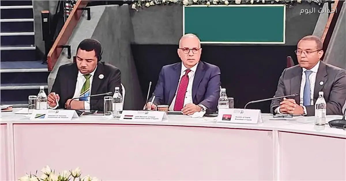 وزير الري يشارك في ندوة حول نظم غذائية وزراعية مستدامة