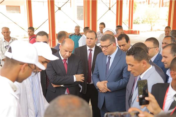 وزير العمل ومحافظ قنا يزوران مركز تدريب قفط