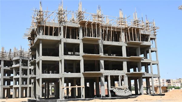 معدلات تنفيذ مشروع شقق الإسكان الأخضر في مدينة العبور الجديدة