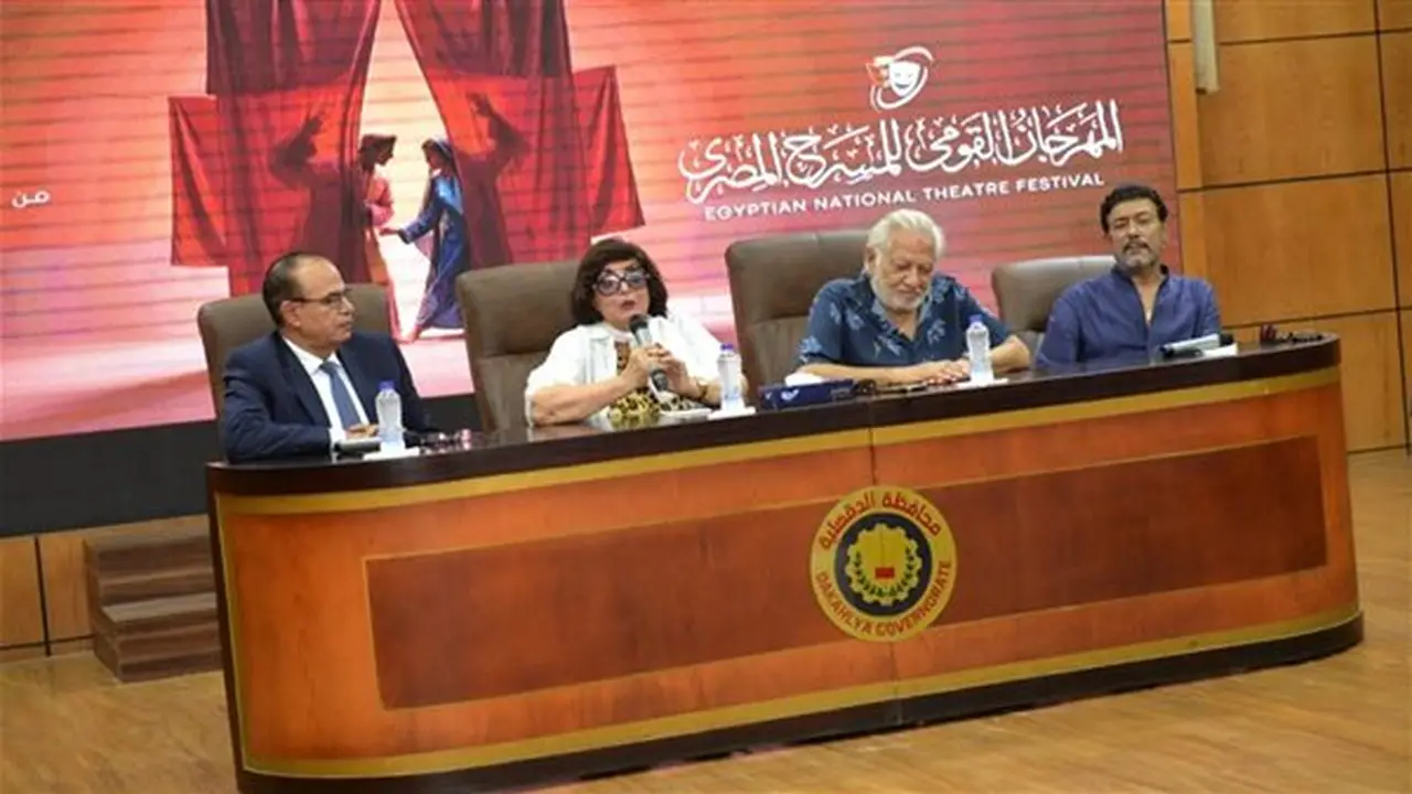 ختام فعاليات المهرجان القومي للمسرح المصري بالمنصورة بتكريم رموز الفن