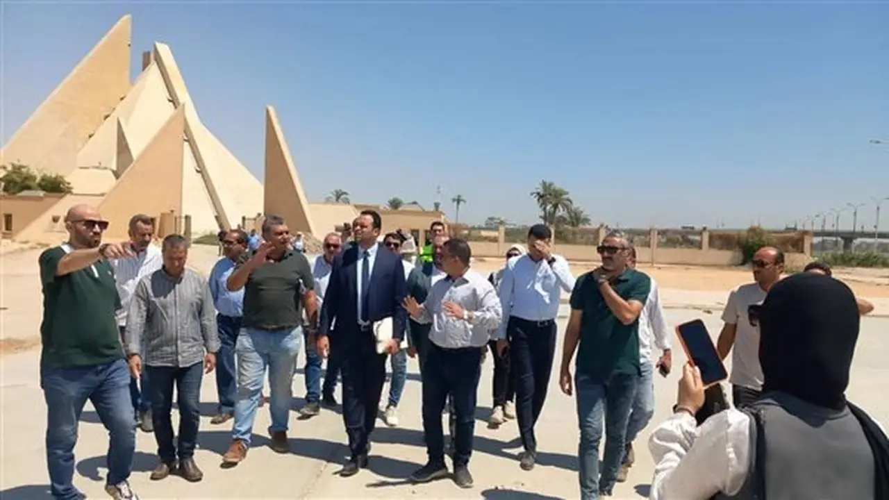 لجنة من مجلس الوزراء تتابع تقدم تنفيذ المتحف الآتوني في المنيا