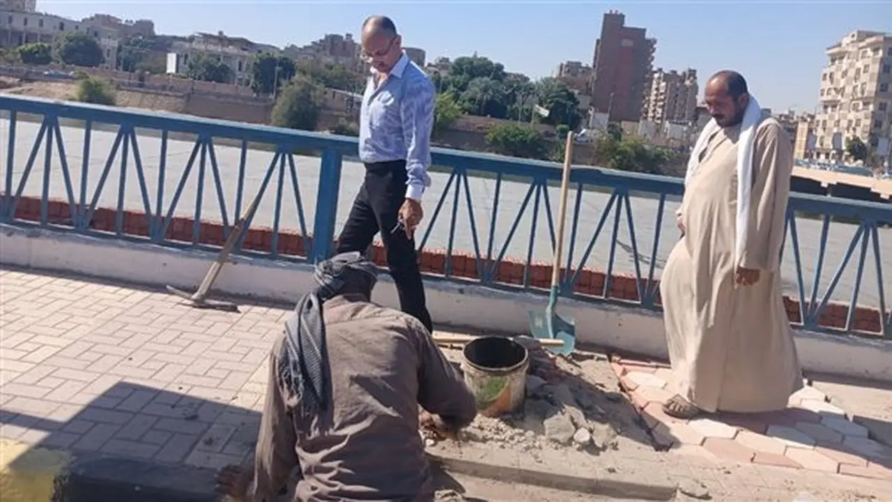 تطوير كورنيش الترعة الإبراهيمية وتعزيز جهود النظافة في شرق أسيوط