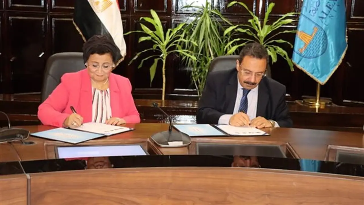 تعاون بين جامعة الإسكندرية ووزارة الصحة لتنفيذ الاستراتيجية الوطنية للسكان