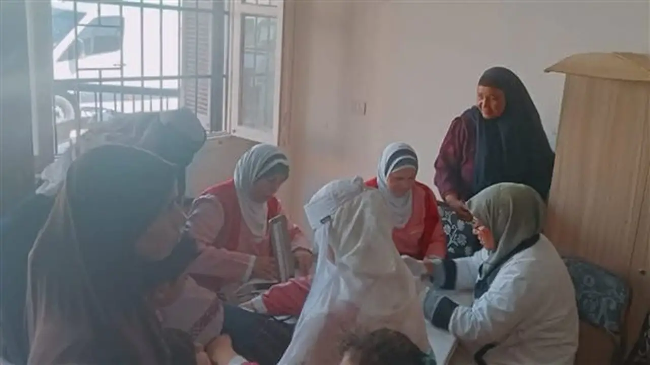 مديرية الشباب والرياضة بالفيوم تنظم قافلة طبية مجانية لأهالي قرية الغرق