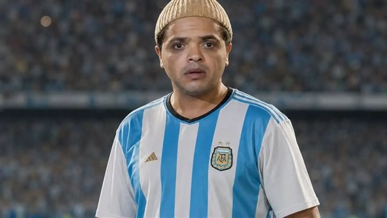 محمد هنيدي يمازح جمهوره قبل نهائي كأس العالم: لنستخدم سلاحنا السري لدعم الأرجنتين