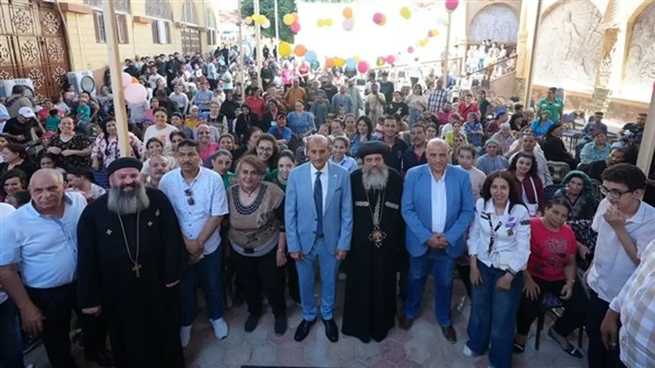 محافظ أسيوط يشهد انطلاق كرنفال “مفيش زيك” لذوي الهمم بدير السيدة العذراء والأمير تادرس