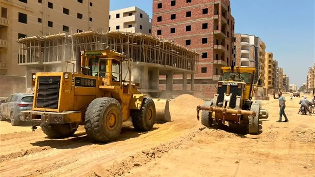 الإسكان تبدأ تنفيذ المرافق في منطقة بيت الوطن بمدينة 6 أكتوبر