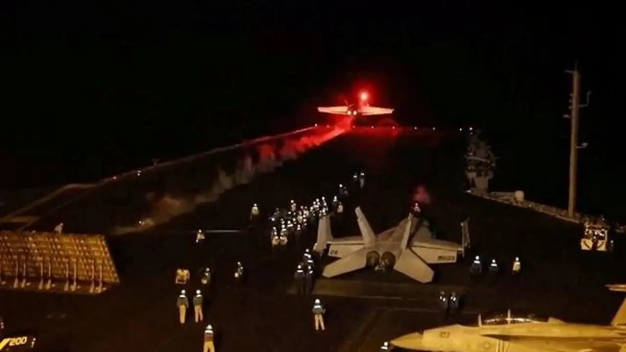 الجيش الأمريكي يعلن عن تنفيذ ضربات جديدة ضد إيران