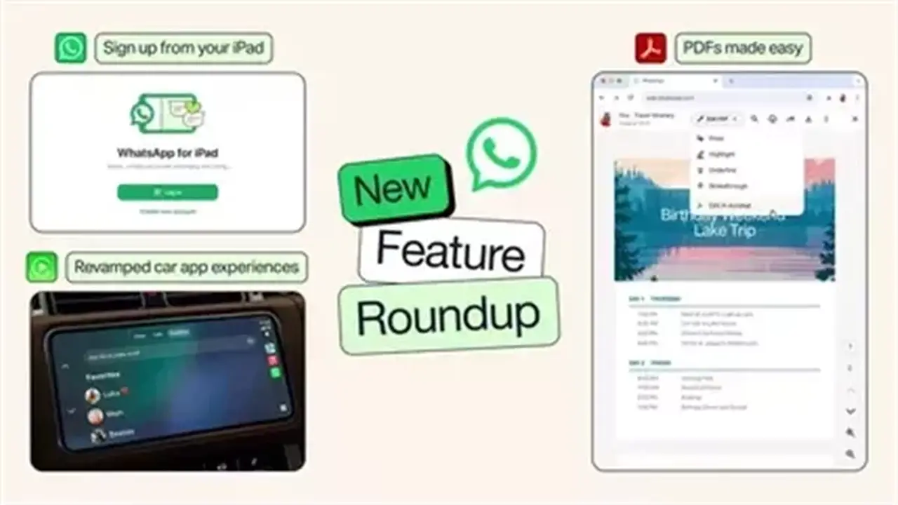واتساب يتيح إنشاء حساب على iPad باستخدام اسم مستخدم