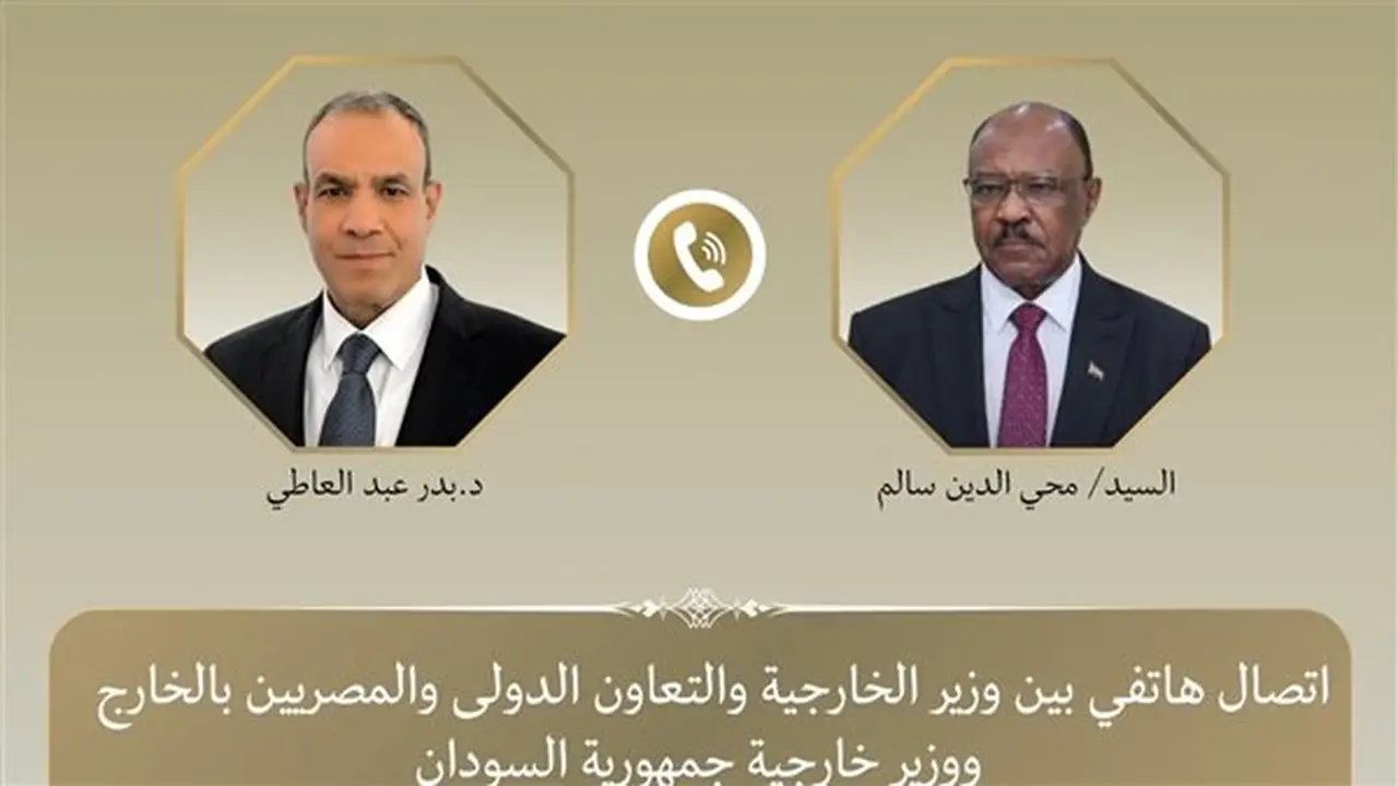 وزير الخارجية المصري يبحث تعزيز العلاقات مع نظيره السوداني وتطورات الأوضاع في السودان