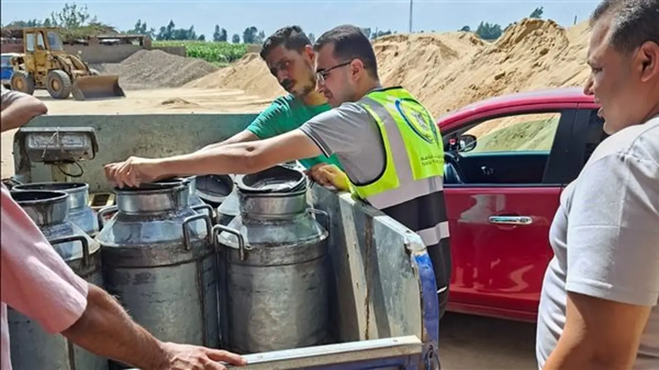 ضبط 600 كيلو جرام من الألبان غير الصالحة للاستهلاك الآدمي في الغربية
