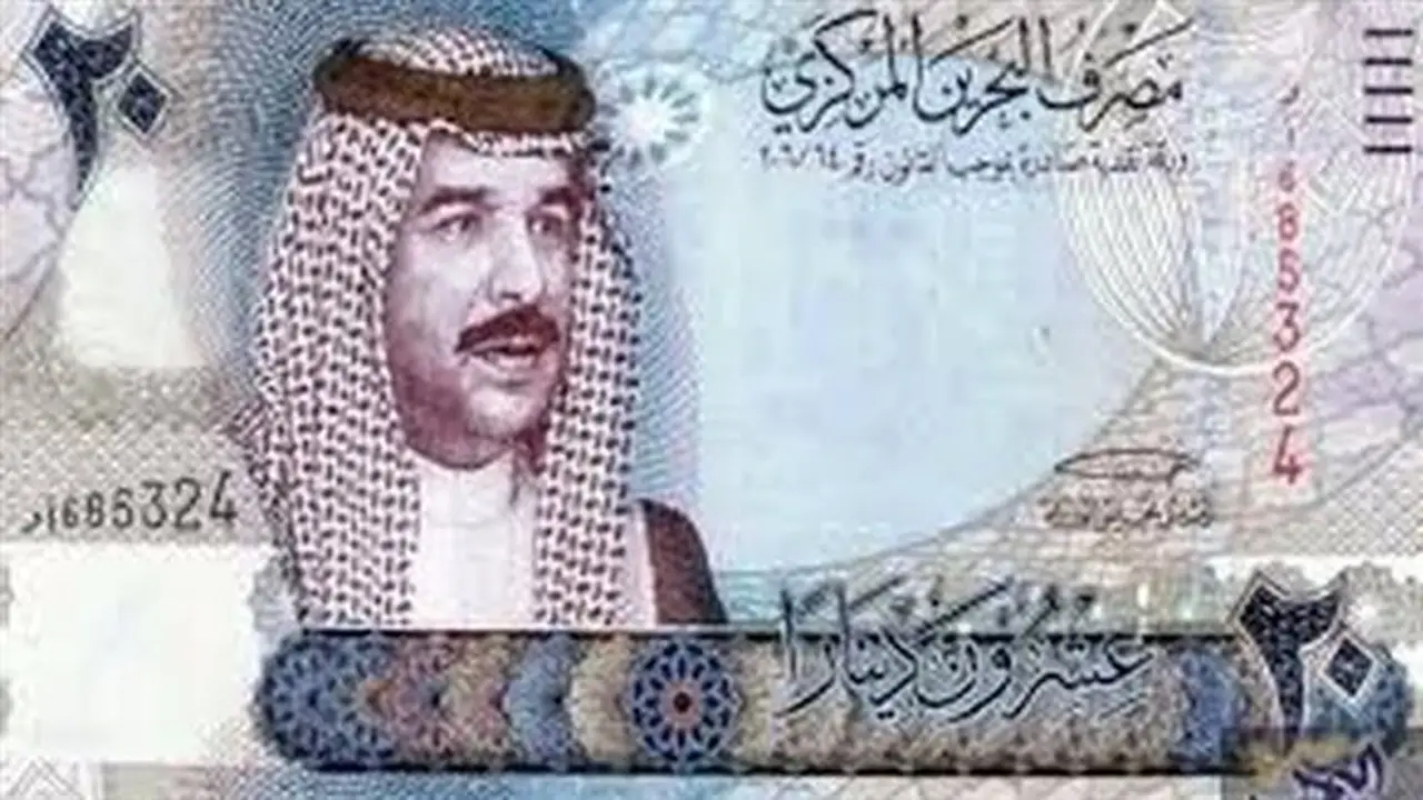استقرار سعر الدينار البحريني في البنك المركزي مساء اليوم الثلاثاء