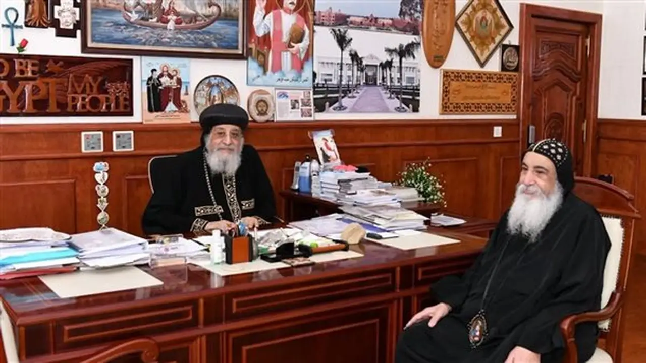 البابا تواضروس الثاني يتلقى تقريرًا حول أعمال لجنة الرهبنة بالأرثوذكسية