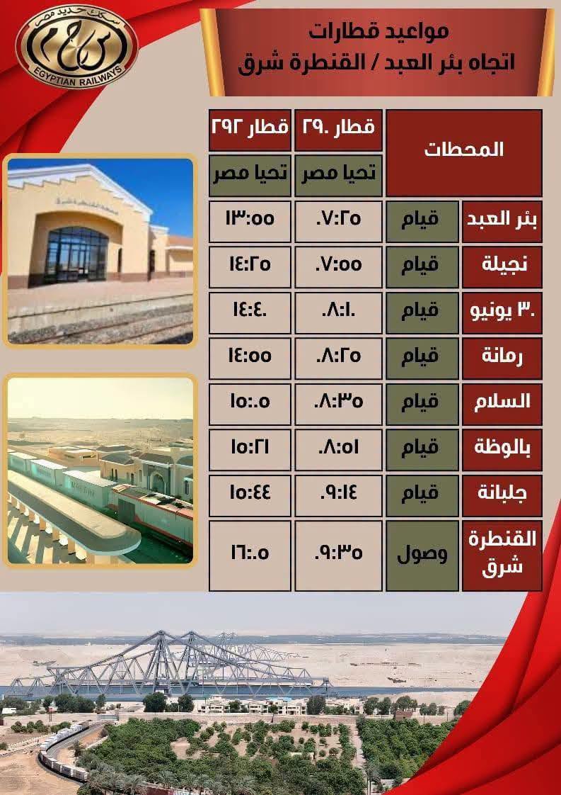 خط القنطرة شرق بئر العبد
