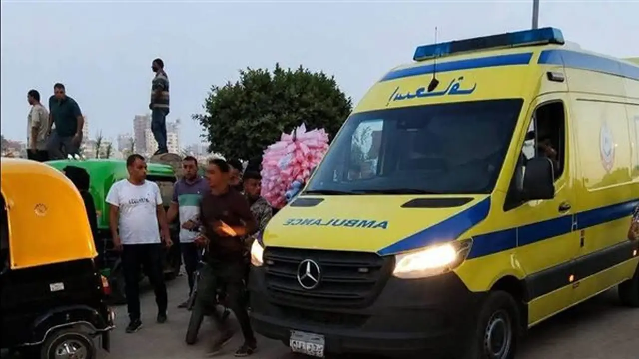 مصرع سيدة حامل وإصابة زوجها في تصادم قطار بدراجة نارية بالغربية