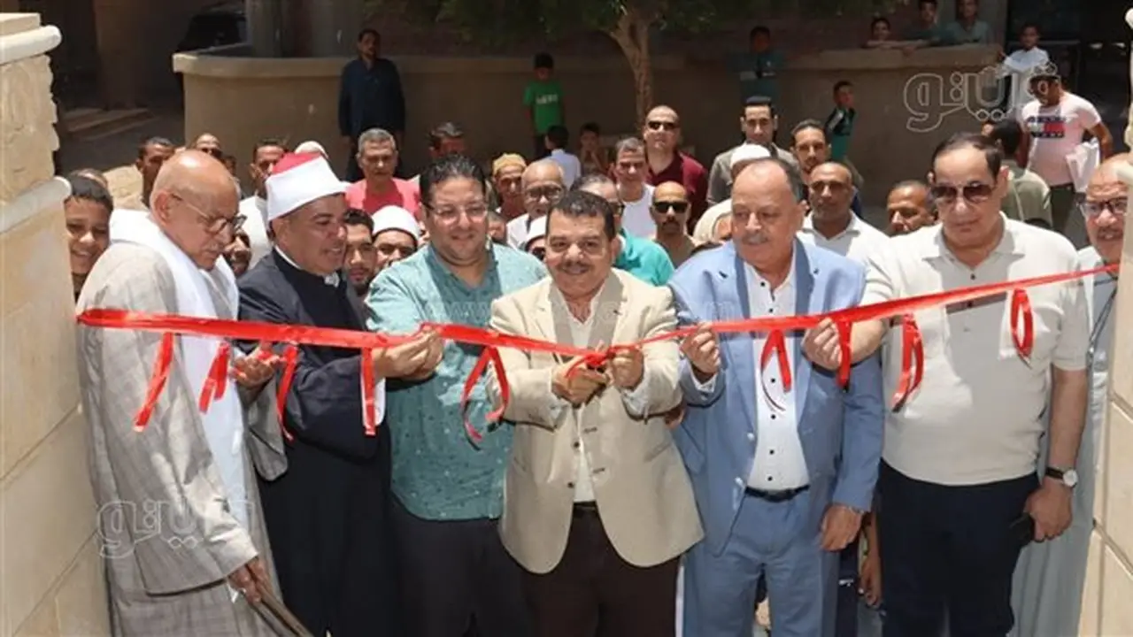 افتتاح مسجدين بعد إحلالهما وتجديدهما في قريتي الكُنيسة وإبشنا ببني سويف