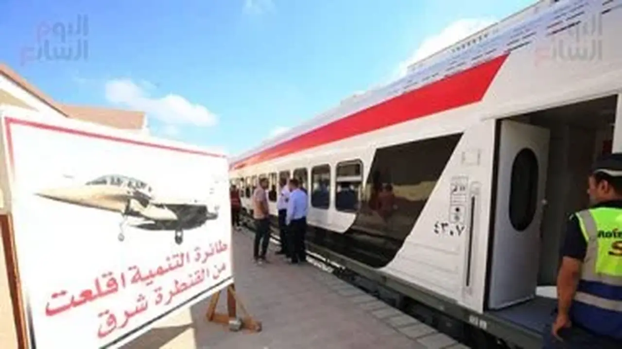 السكة الحديد تطلق 4 رحلات يوميًا لخدمة سكان شمال سيناء