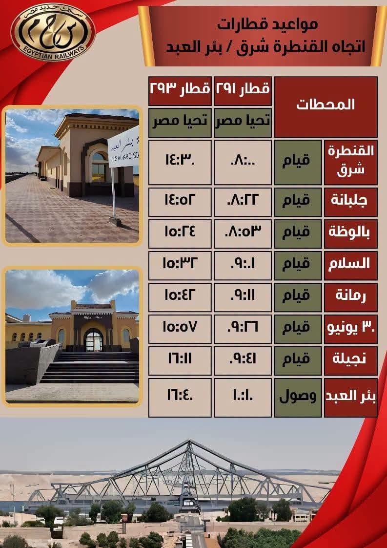 خط القنطرة شرق بئر العبد