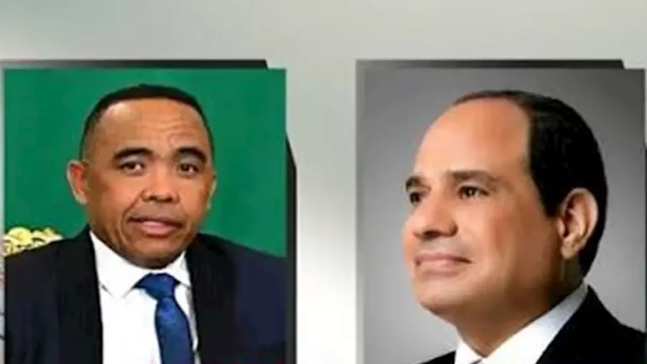 السيسي ورئيس مدغشقر يشهدان توقيع خمس مذكرات تفاهم لتعزيز التعاون الثنائي
