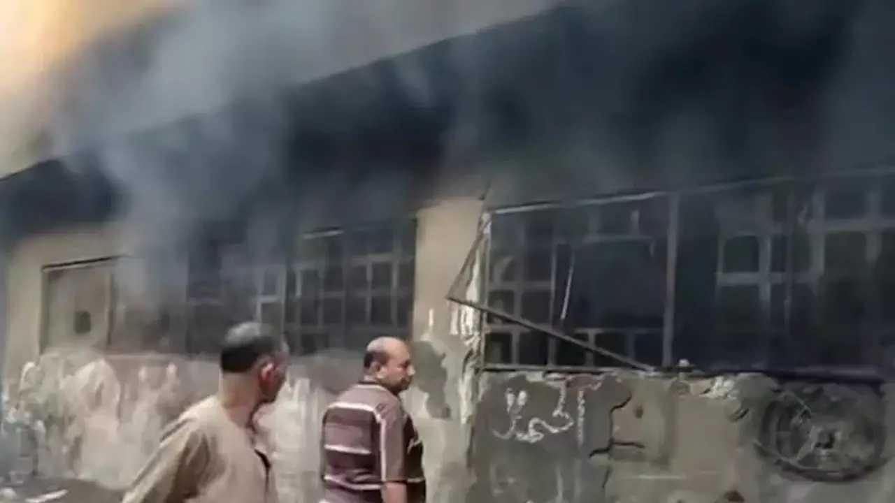 إخماد حريق في مصنع غزل ونسيج بشبرا الخيمة دون إصابات