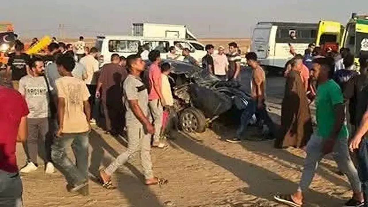 إصابة 16 شخصًا في حادث تصادم مروع على طريق القاهرة – الفيوم بسبب السرعة الزائدة