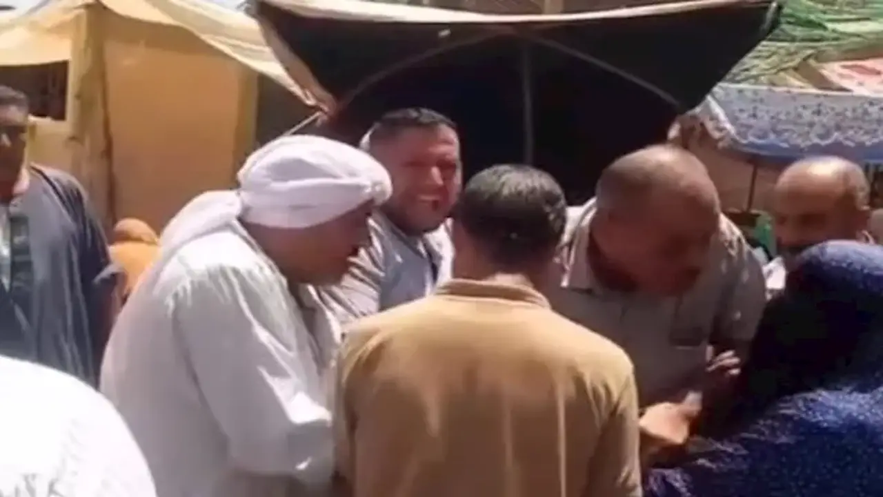 إحالة موظف إشغالات للتحقيق في المنوفية بعد مشادة مع سيدة