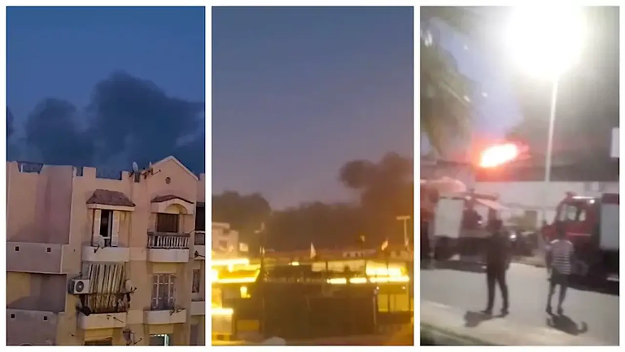 جهود مكثفة لإخماد حريق في مصنع أثاث بدمياط الجديدة