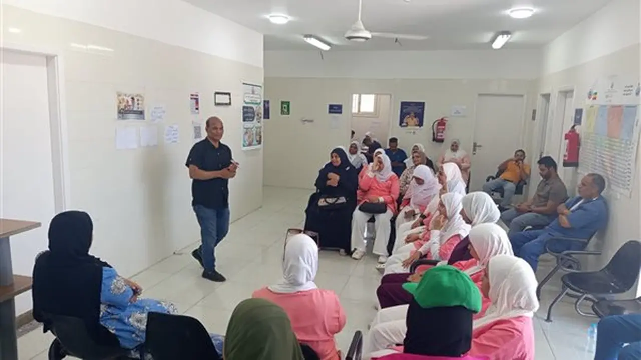 ختام برنامج تدريب العاملين بوحدة سفاجا الصحية على لغة الإشارة