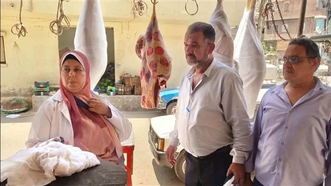 ضبط 15 كجم من اللحوم الفاسدة و184 كجم من الدواجن المجهولة المصدر في الشرقية