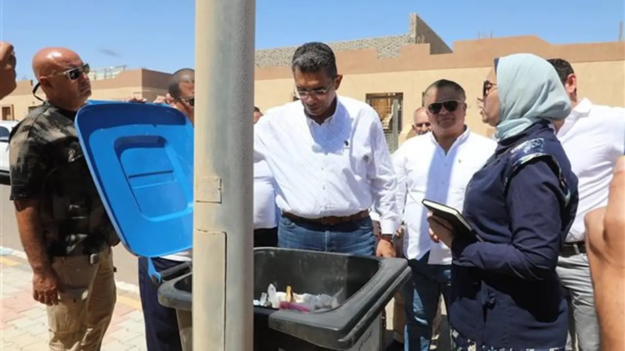 محافظ البحر الأحمر يوجه بتحسين المظهر الحضاري ورفع كفاءة الخدمات في بلوكات الروضة برأس غارب