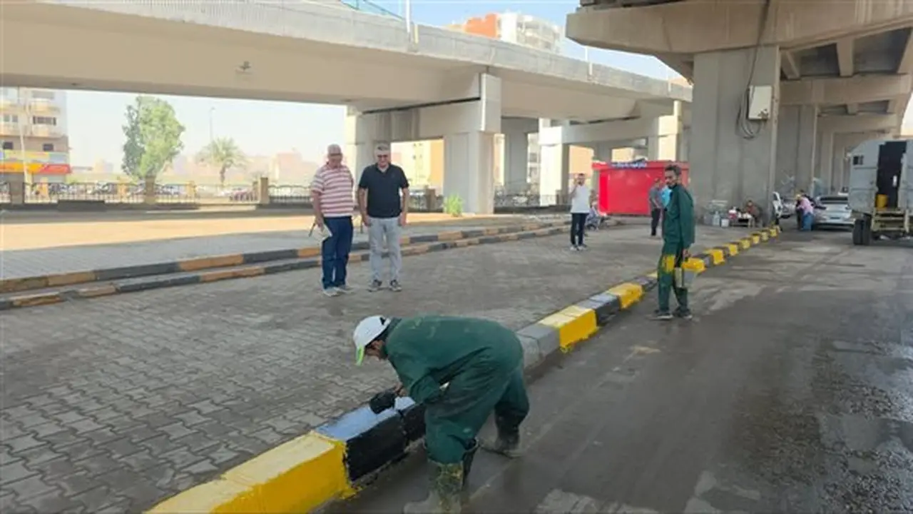 محافظ الجيزة يطلق حملة لاستعادة المظهر الحضاري لطريق المريوطية