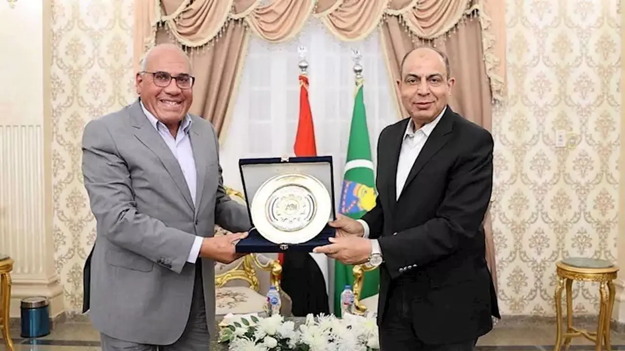 محافظ المنيا ورئيس الهيئة العربية للتصنيع يتفقدان مشروعات “حياة كريمة”