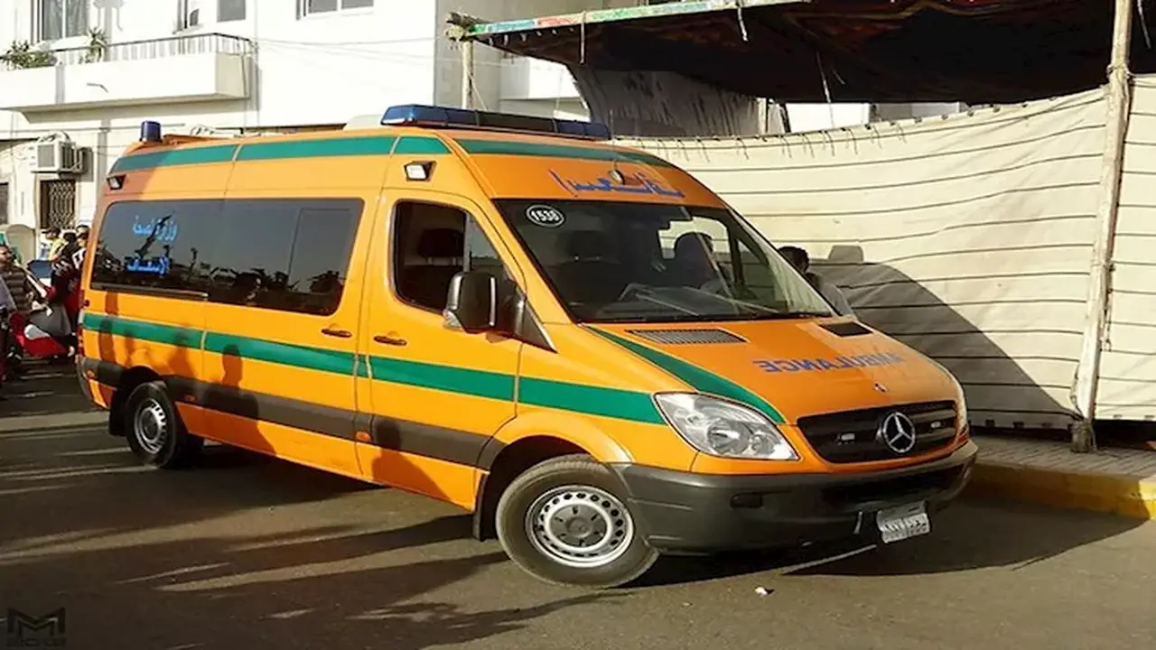 وفاة سيدة وطفليها وإصابة الزوج ونجله في حادث انقلاب سيارة بالدقهلية