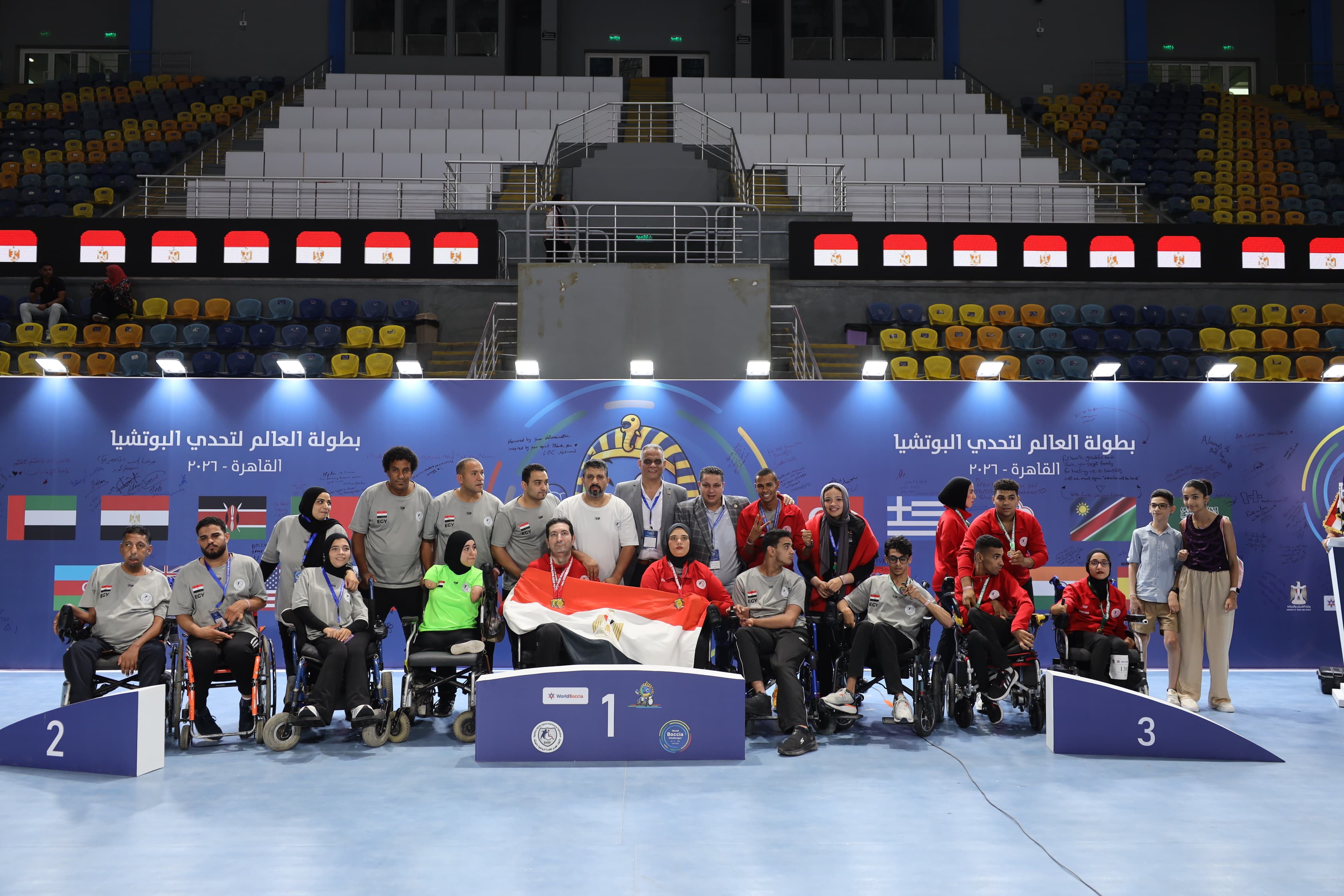 منتخب مصر للبوتشيا (1)