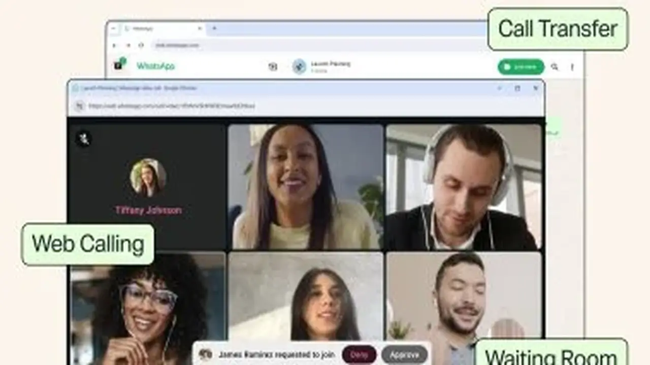 واتساب يطلق مكالمات الفيديو الجماعية عبر الويب رسميًا