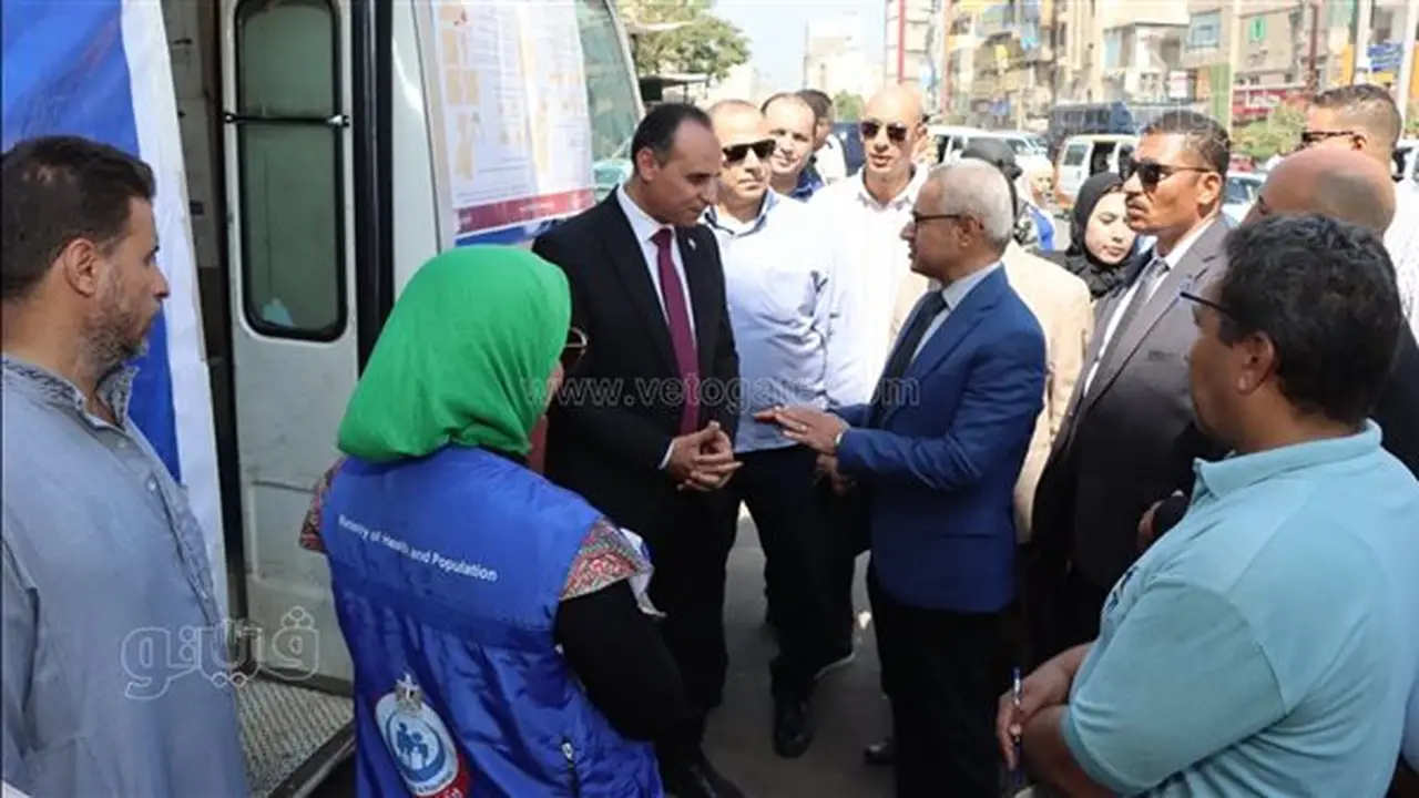 محافظ بني سويف يشهد انطلاق فعاليات حملة “100 يوم صحة” لتقديم خدمات صحية مجانية